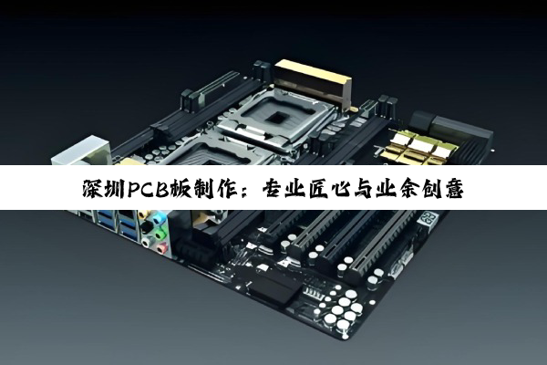 深圳PCB板制作：专业匠心与业余创意的交融之道
