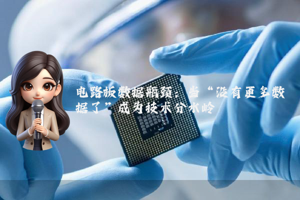 电路板数据瓶颈：当“没有更多数据了”成为技术分水岭
