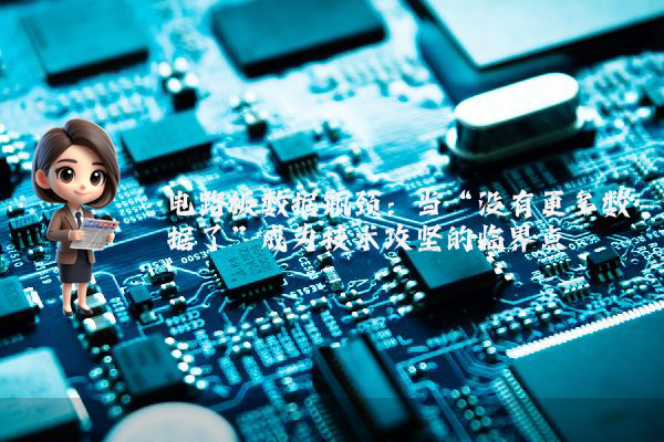 电路板数据瓶颈：当“没有更多数据了”成为技术攻坚的临界点