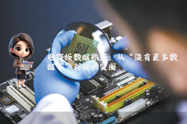 电路板数据瓶颈：从“没有更多数据了”到技术突围