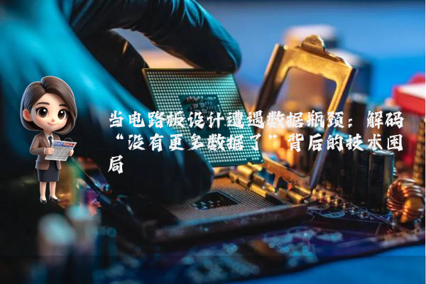 当电路板设计遭遇数据瓶颈：解码“没有更多数据了”背后的技术困局