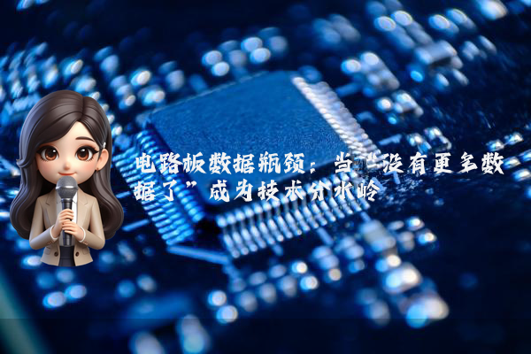 电路板数据瓶颈：当“没有更多数据了”成为技术分水岭