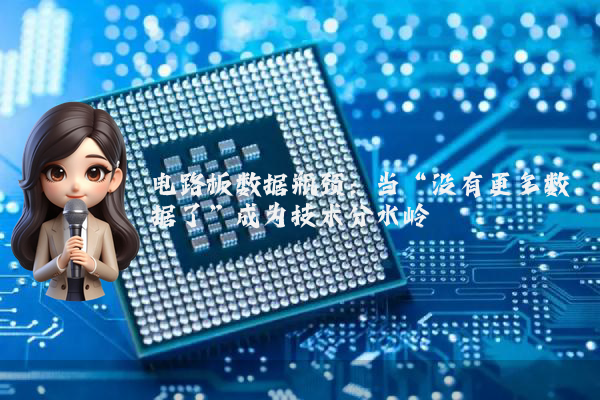 电路板数据瓶颈：当“没有更多数据了”成为技术分水岭