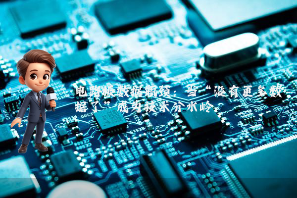 电路板数据瓶颈：当“没有更多数据了”成为技术分水岭