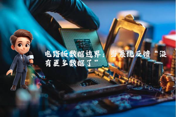 电路板数据边界:当系统反馈“没有更多数据了”